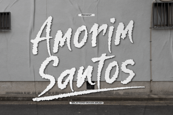 Amorim Santos: A Bold Font for Impactful Web Design