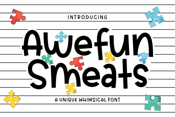 Awefun Smeats: A Playful Font for Creative Web Design
