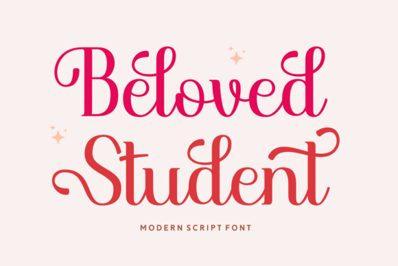 Beloved Student: A Font for Clear and Engaging Campaigns