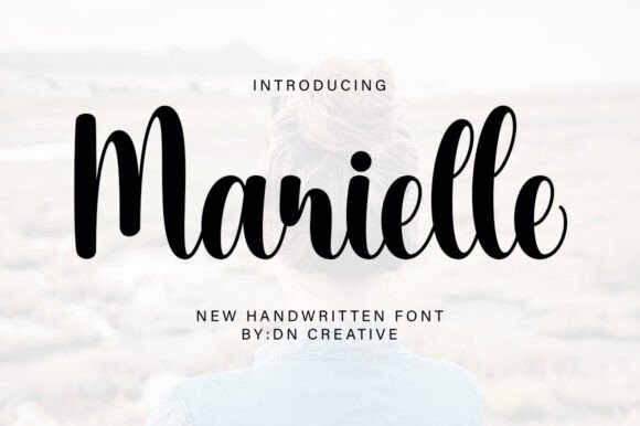Elevate Your Brand with Marielle: A Graceful Script Font