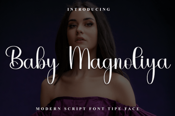 Enhance Your Brand with Baby Magnoliya: A Festive and Whimsical Font