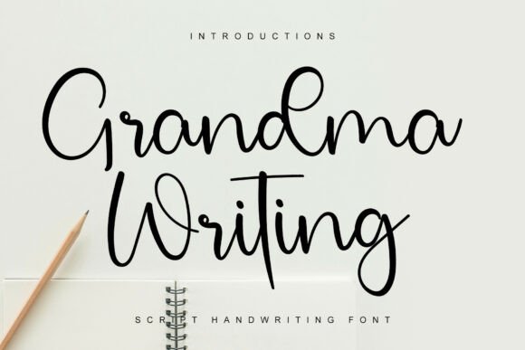 Enhance Your Brand with Grandma Writing Font