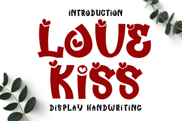Enhance Your Brand with Love Kiss Font