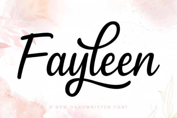 Fayleen: A Charming Handwritten Font for Craft and Design