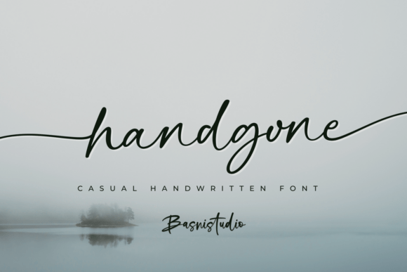 Handgone: A Handwritten Font for Memorable Branding