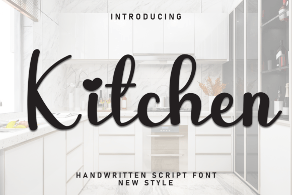 Kichen: A Handwritten Script Font for Cozy, Engaging Branding