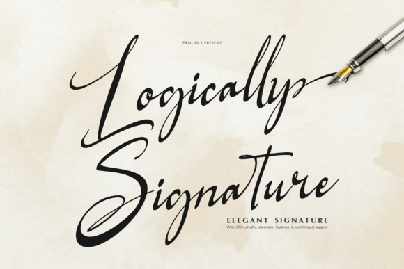 Logically Signature: A Font for Professional Branding