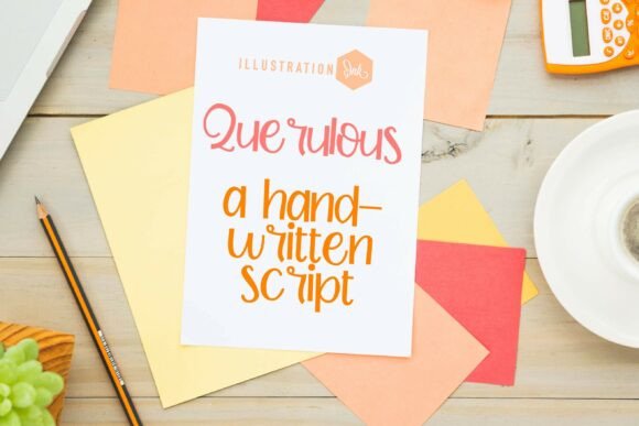 Querulous: A Versatile Hand-Crafted Script Font