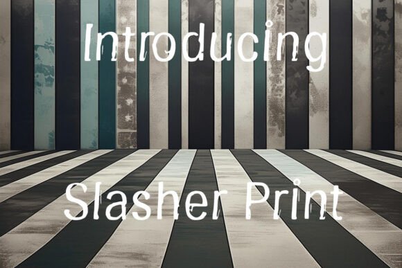 Slasher Print: A Versatile Typeface for Modern Web Design
