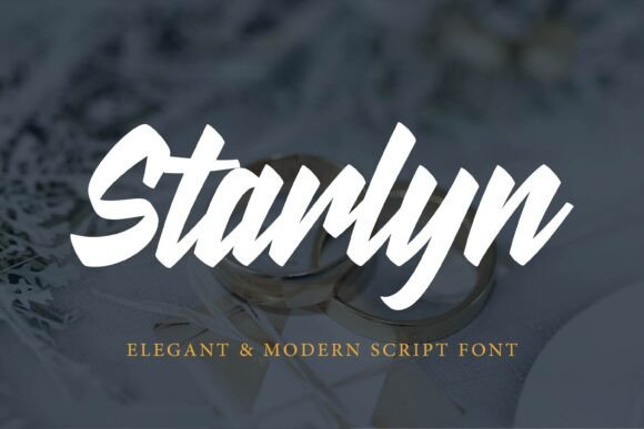 Starlyn: A Stylish Script Font for Editorial Elegance