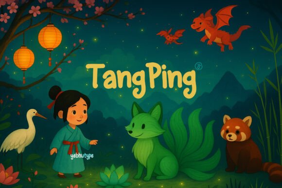 Tangping: A Handwritten Script Font for Elegant Web Design