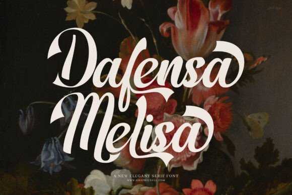 Transform Your Brand with Dafensa Melisa Font