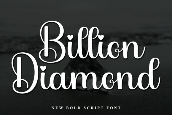 Transform Your Brand with the Elegant Billion Diamond Font